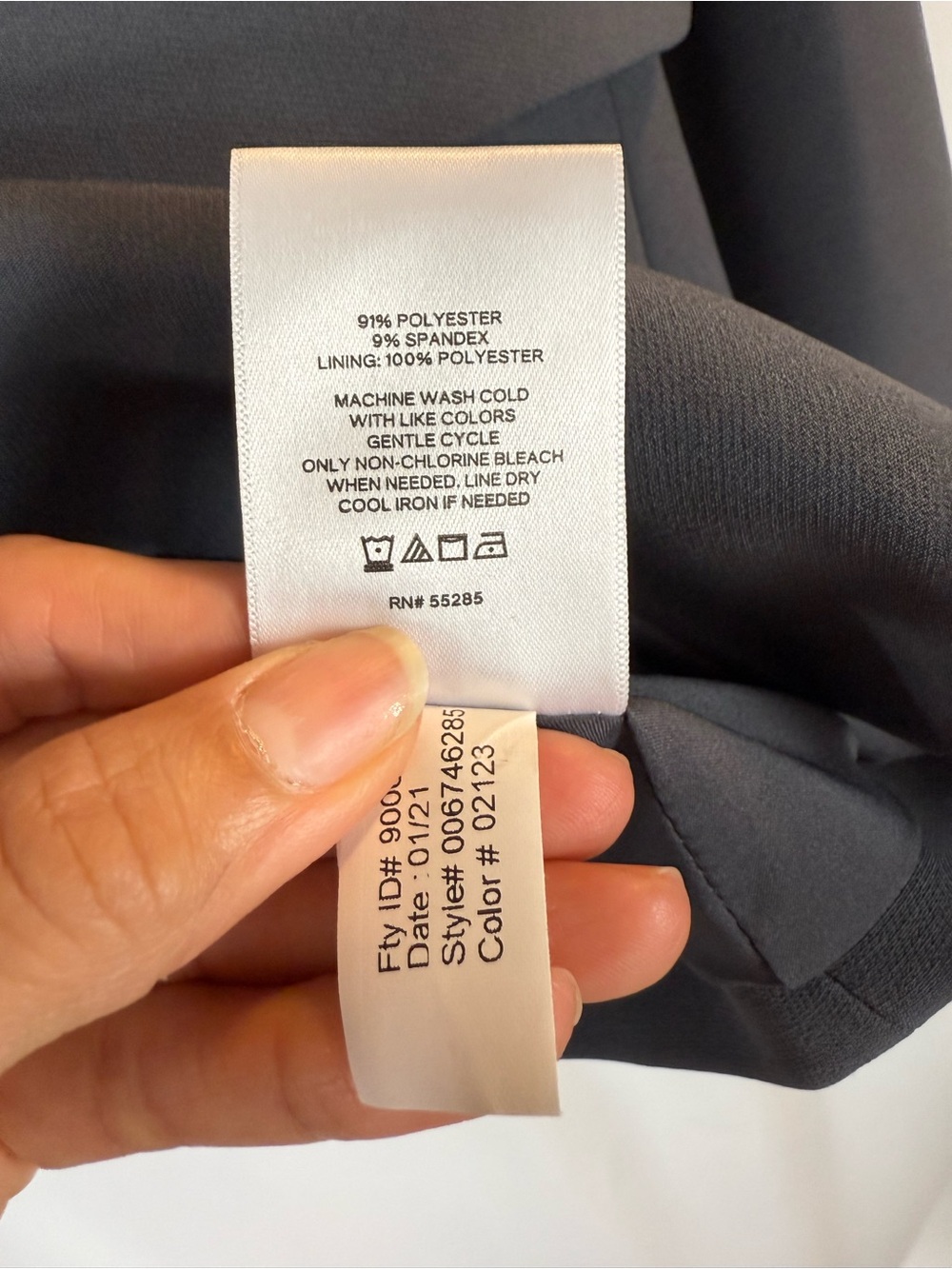 Express Women's Double-Breasted Blazer in Gray with Decorative Buttons size: S - Picture 9 of 14